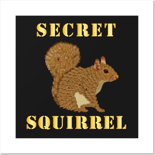 Secret Squirrel w Txt Posters and Art